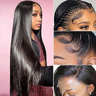 HD lace bone straight wigs